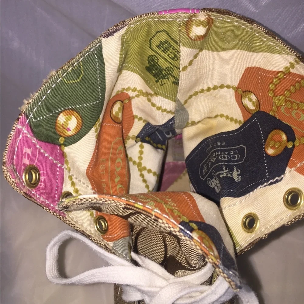 Coach Bonney Hi-Top Sneakers